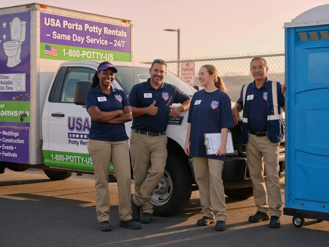 Porta Potty Rental company in Chantilly, VA